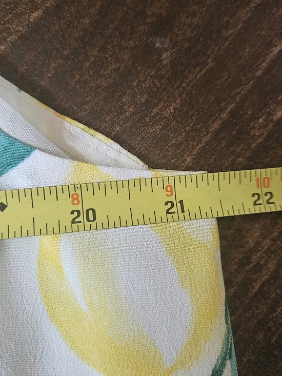 Joules Kyra Cami Top - Lemon Tree Print - Size 16 - Picture 6 of 8